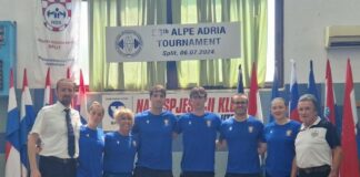 Squadra Veneto Alpe Adria luglio 2024